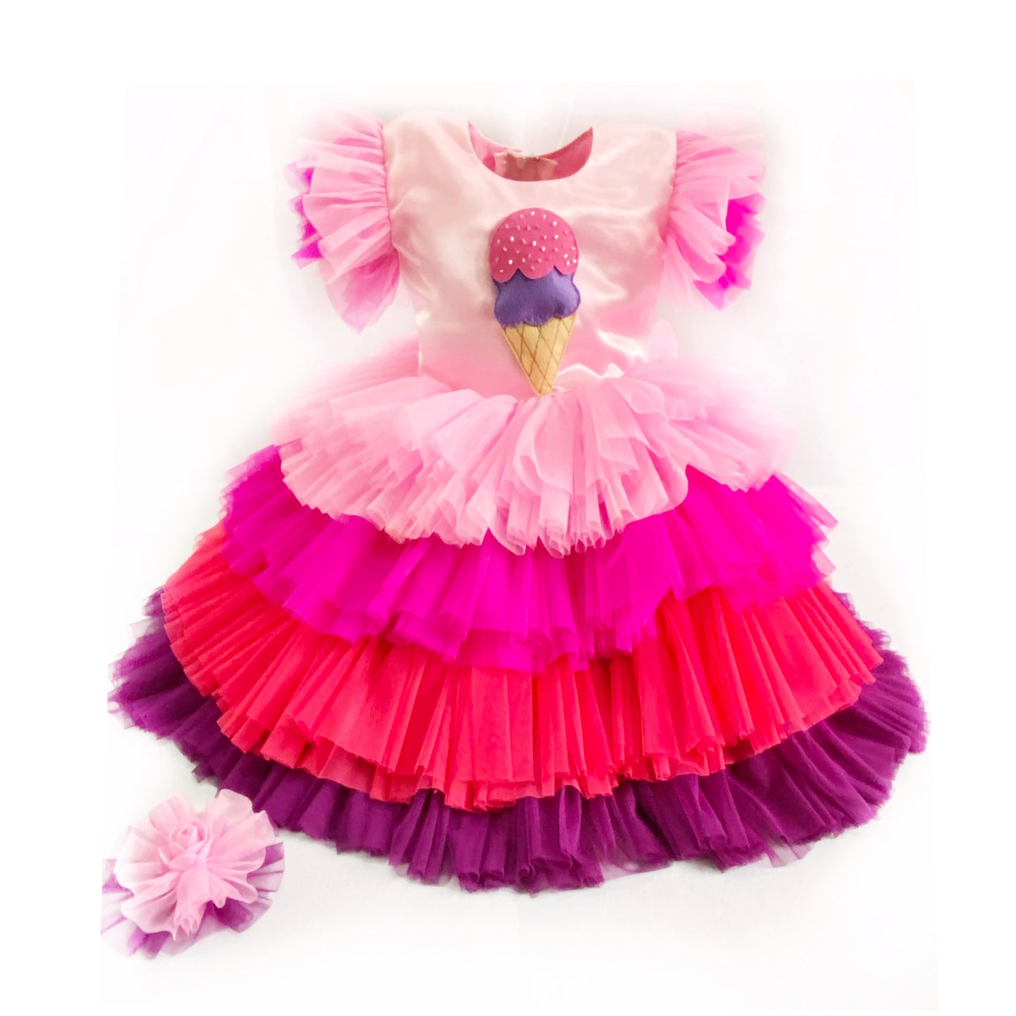 Ice Cream Multi Colored Dress