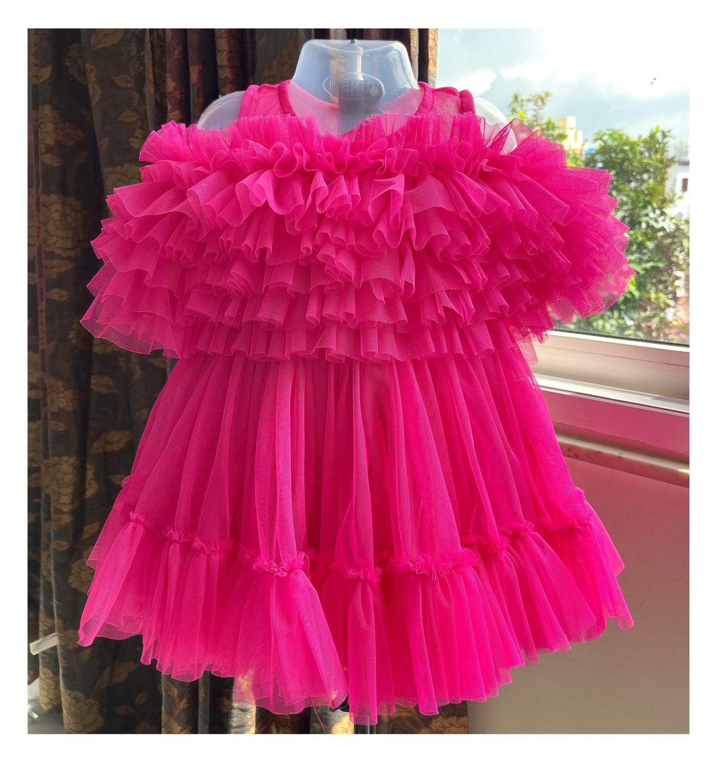ROSEATE DRESS in Pink