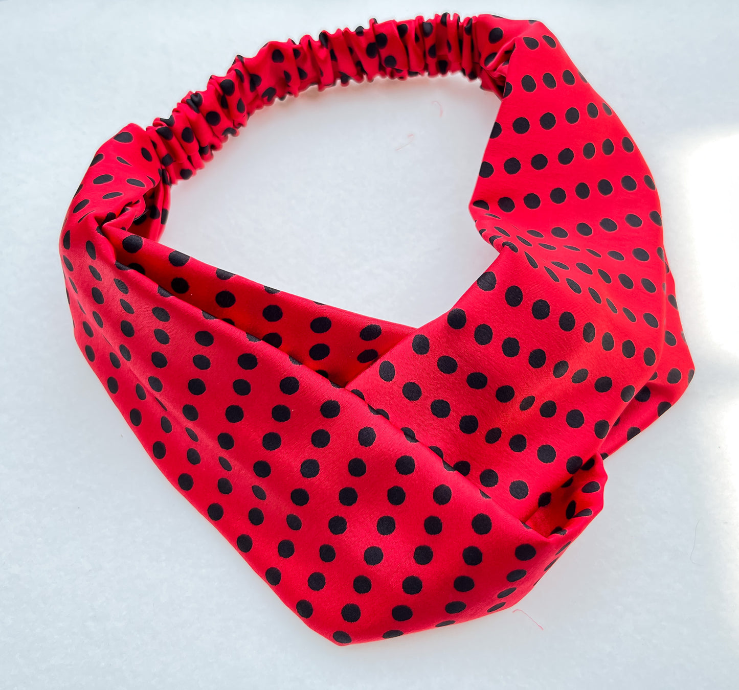 Retro Red Twist Bands