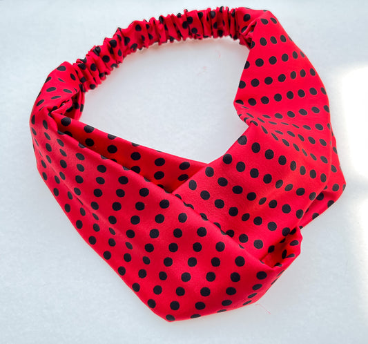 Retro Red Twist Bands