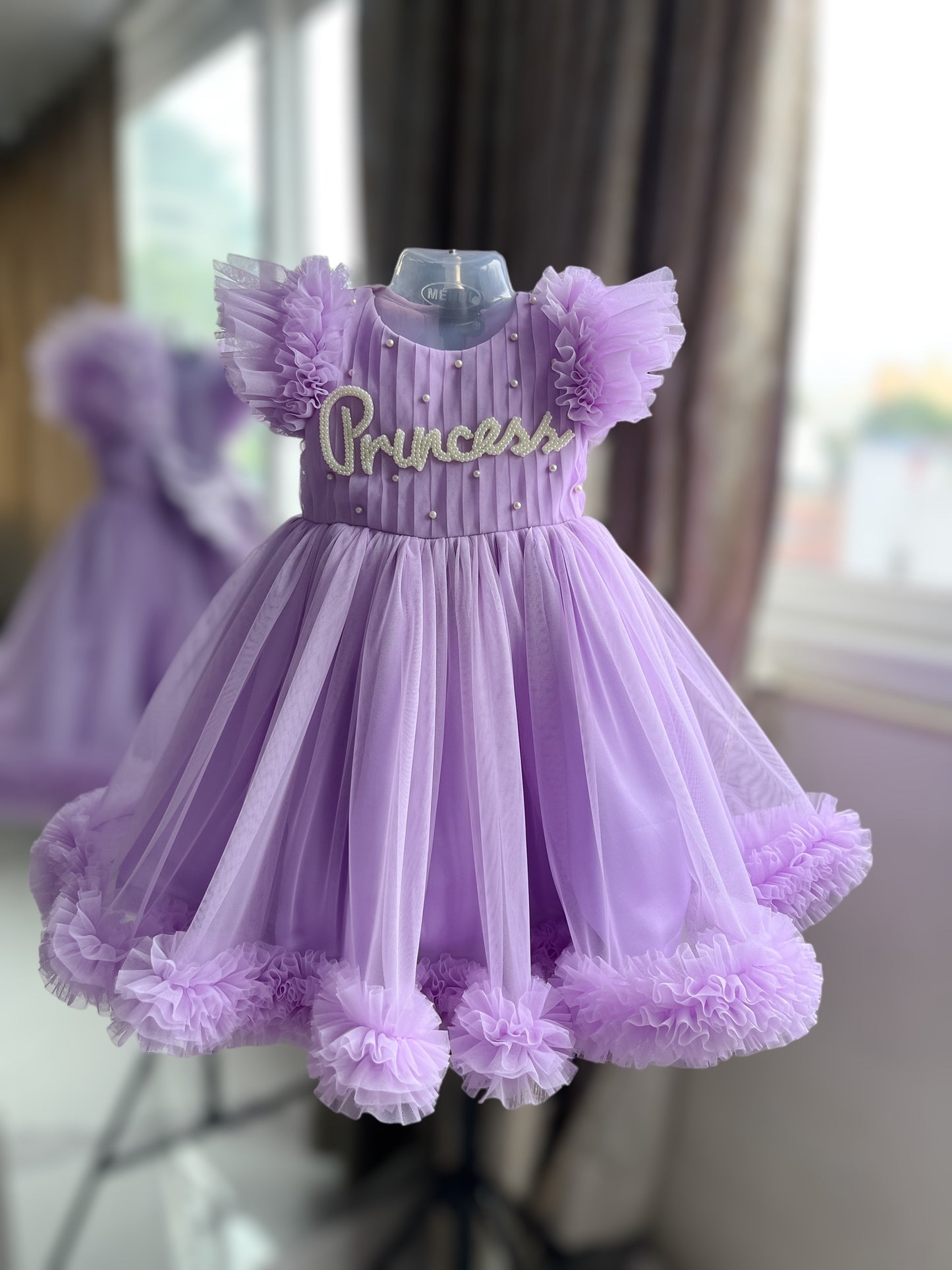 Lavender princess dress