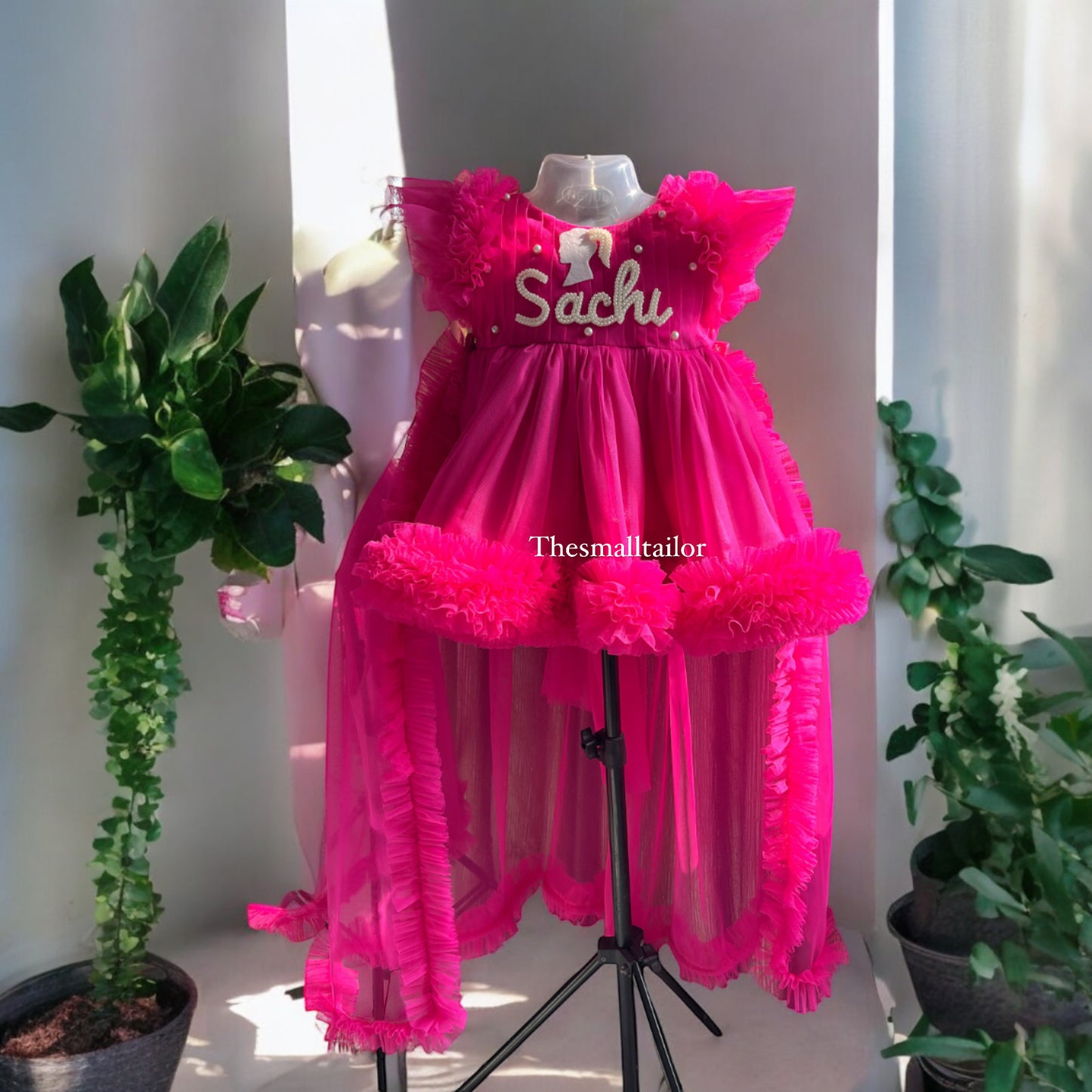 Barbie in Pink With Detachable Trail Bow