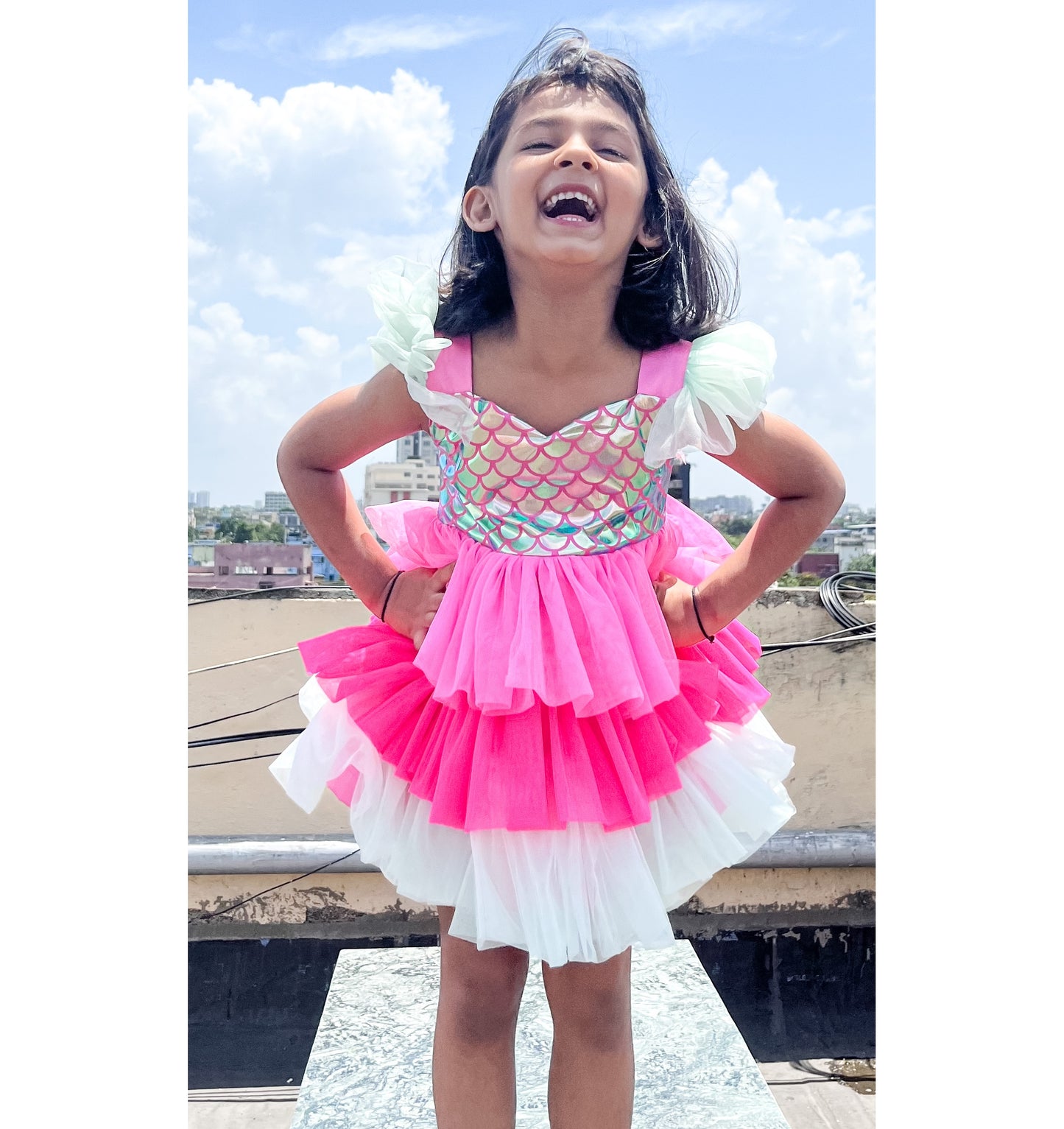 Mermaid Dress In Three Color