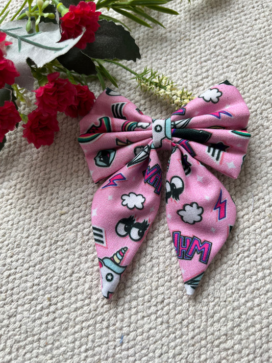 Pink Printed Tail