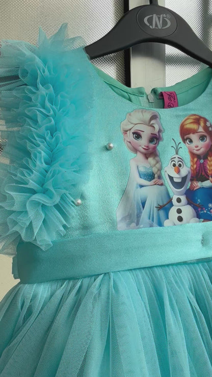 Elsa & Anna Frozen Ice blue